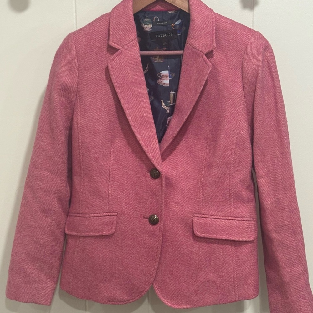 Talbots Pink Blazer